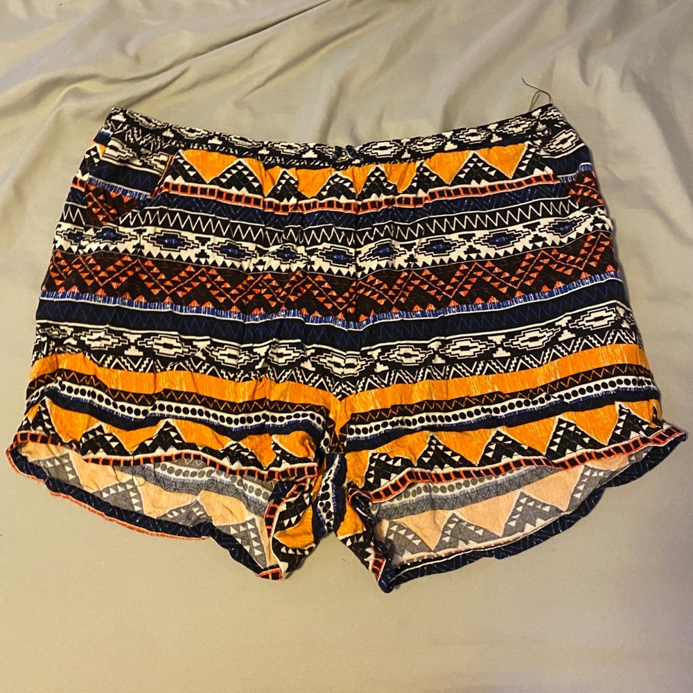 tribal print shorts
